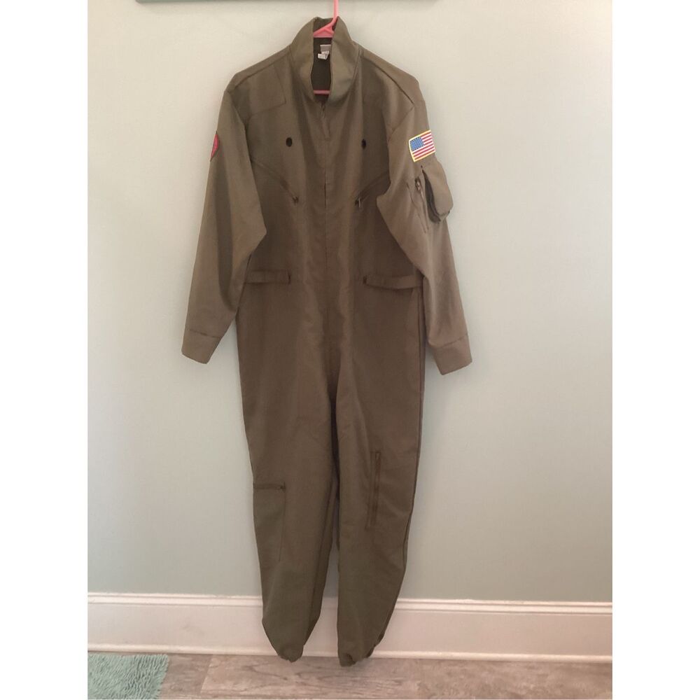 Top Gun Maverick Halloween Pilot Suit Costume Tom Cruise One Size